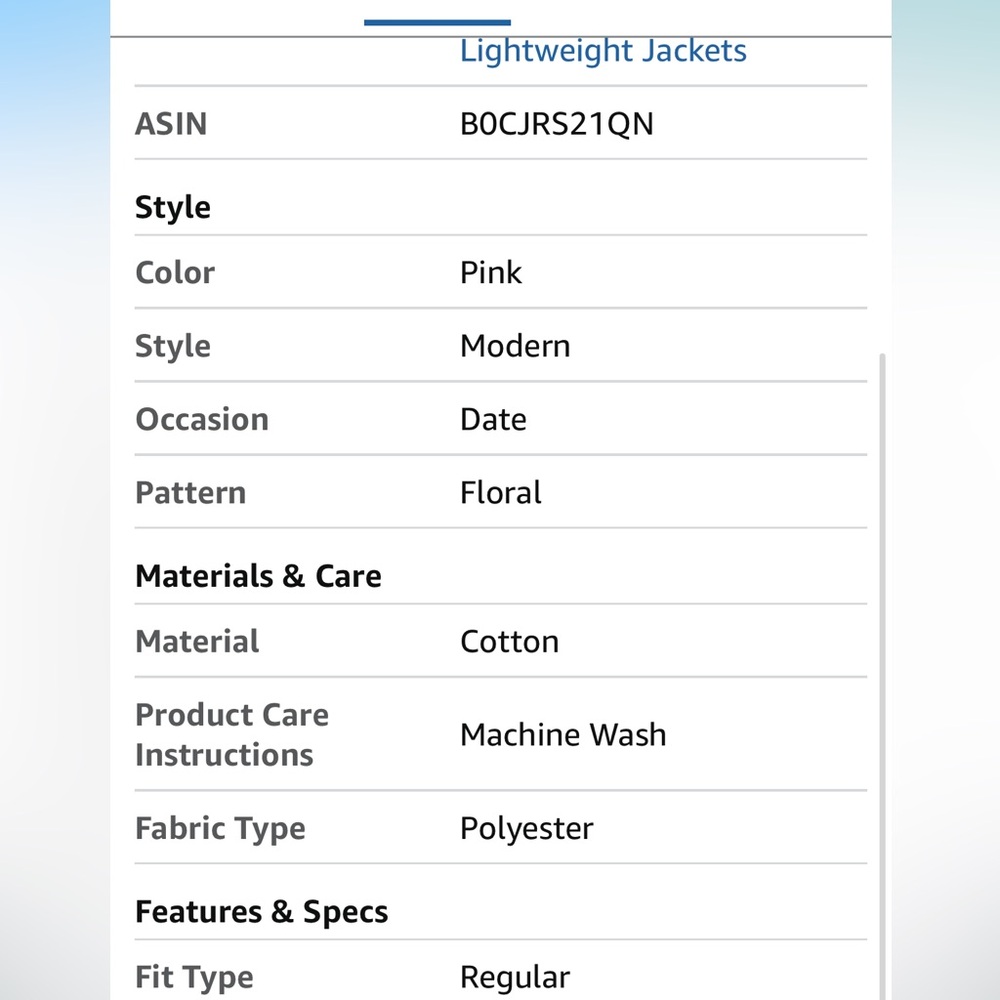 Reversible Patterned Women's Jacket - image 8